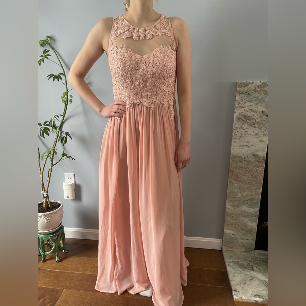 Alyce Paris Light Pink Prom Dress
